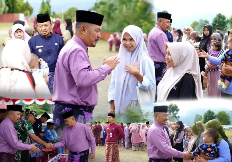 Kolase - Bupati Kerinci Menyapa Peserta Upacara Peringatan HARGANAS 2026.