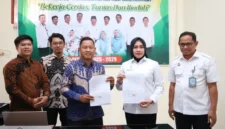 Penandatanganan Perjanjian Kerja Sama (PKS) antara Kantor Wilayah Kementerian Hukum Jambi dan Institut Agama Islam Negeri (IAIN) Kerinci.