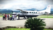 Pesawat Susi Air di Bandara Depati Parbo Kerinci.