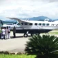 Pesawat Susi Air di Bandara Depati Parbo Kerinci.