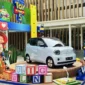 Wuling EV tampil perdana di Central Park Jakarta. (Wuling Motors)