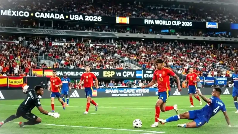 Prediksi Spanyol vs Tanjung Verde di Kualifikasi Piala Dunia 2026.
