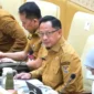 Menteri Dalam Negeri (Mendagri) Muhammad Tito Karnavian dalam Rapat Dengar Pendapat (RDP) dengan Komisi II DPR RI terkait permasalahan pegawai pemerintah dengan perjanjian kerja (PPPK) dan honorer di Ruang Rapat Komisi II DPR RI, Jakarta, Senin (8/6/2026). (Dok. Diskominfo Prov. Jambi)