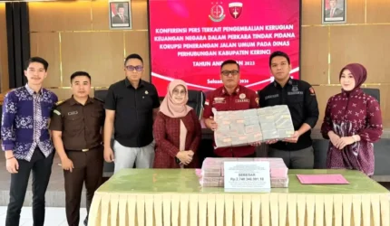Kejari Sungai Penuh Selamatkan Rp2,7 Miliar Uang Rakyat dari Korupsi PJU Kerinci