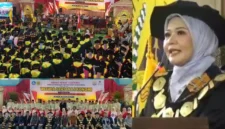 Kolase – Prosesi Wisuda Angkatan XXIII STIE SAK.