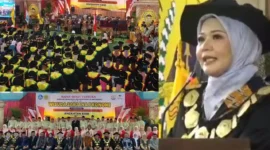 Kolase – Prosesi Wisuda Angkatan XXIII STIE SAK.