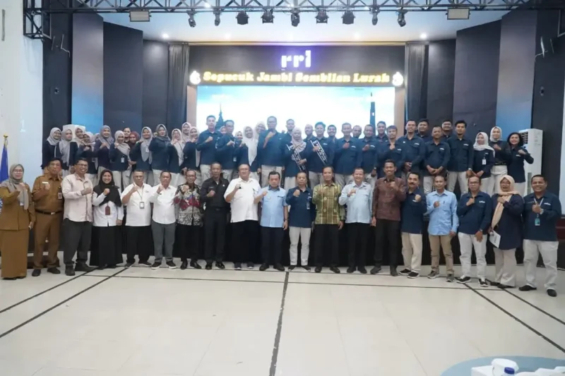 LPP RRI Jambi Melaksanakan Pencanangan Pembangunan Zona Integritas menuju Wilayah Bebas dari Korupsi (WBK) serta Wilayah Birokrasi Bersih dan Melayani (WBBM.