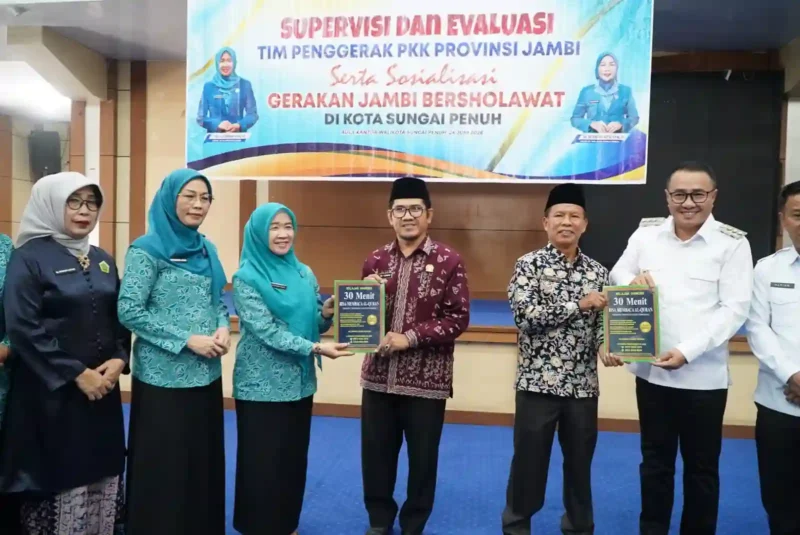 Gerakan Jambi Bersholawat di Kota Sungai Penuh.