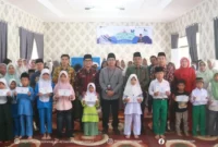Kemenag Sungai Penuh Kota Sungai Penuh mengikuti kegiatan Lebaran Yatim dan Penyandang Disabilitas.