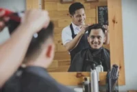 Ilustrasi Usaha Barbershop. 