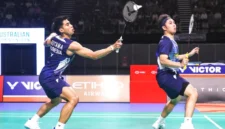 Sabar Karyaman Gutama/Moh Reza Pahlevi di final Australian Open 2026. (dok. PBSI)