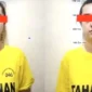 Fabiola Elizabeth ditetapkan sebagai tersangka dalam kasus penipuan daring bermodus pig butchering dan love scamming ditampilkan saat gelar perkara di Gedung Borobudur Polda Jawa Tengah, Kota Semarang, Senin (1/6/2026). (Kompas.com)