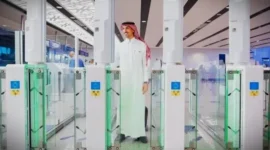 Pemerintah Arab Saudi mulai mengoptimalkan teknologi gerbang elektronik otomatis dan perangkat penerjemah berbasis kecerdasan buatan (AI) untuk mempercepat proses kepulangan jutaan jemaah dari berbagai negara.(Foto: SPA)