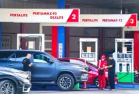 Pelayanan Pengisian BBM di SPBU Pertamina. ist
