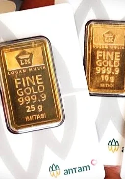 Grafiknya Hijau! Harga Emas Antam Hari Ini Kokoh di Level Rp2,71 Juta per Gram