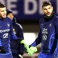 Kebersamaan Lucas Hernandez dan Theo Hernandez di Timnas Prancis. (Foto: FRANCK FIFE / AFP)
