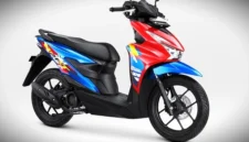 New Honda Beat dengan pilihan warna dan desain striping terbaru diluncurkan tanpa seremoni di Indonesia. Arsip Astra Honda Motor