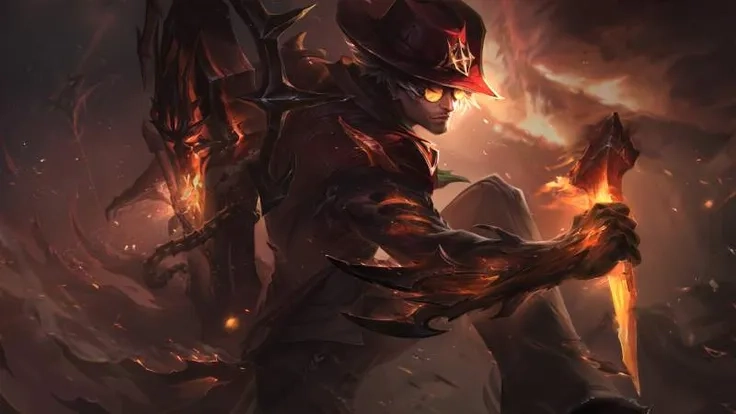 Ilustrasi - Locke sang Ashen Exorcist Champion AP Assassin.
