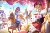 Ilustrasi - Skin MLBB x Sanrio.