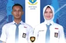Achmad Fachri Mubarok dan Rizkia Putri, pelajar asal Kota Jambi terpilih sebagai calon Paskibraka tingkat pusat 2026. (Instagram/@bpipri)