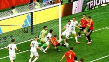 Selandia Baru tersingkir dari Piala Dunia 2026 usai dibantai Belgia 1-5. (REUTERS/Agustin Marcarian)