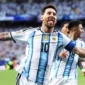 Lionel Messi saat berlaga bersama Timnas Argentina. (Foto: REUTERS/Claudia Greco)
