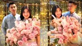 Pratama Arhan dan Inka Andestha go public. (Foto: Tangkapan layar TikTok Pratama Arhan)