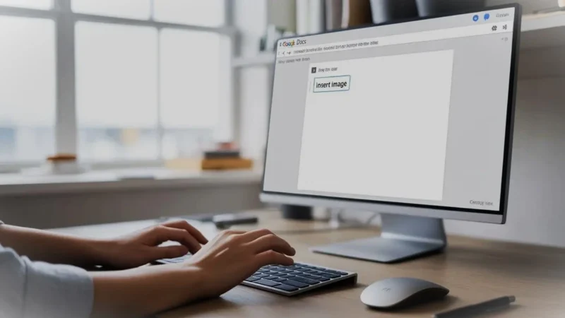 How to add a caption to an image in Google Docs. (Foto: Liputan6)