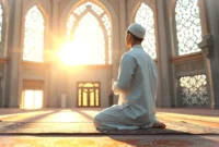 Ilustrasi Sedang Berdoa. Amalan Setelah Sholat Dhuha Pembuka Pintu Rezeki.