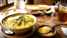 Koya Soto Lamongan. (Foto: Gemini AI)