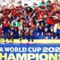 Spanyol menjuarai Piala Dunia 2026, seusai La Furia Roja mengalahkan Argentina dengan skor 1-0 pada Minggu (19/7/2026).