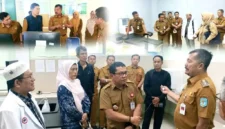 Kolase - Bupati Kerinci Monadi saat Meninjau RSUD Bukit Kerman.