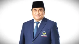 Anggota DPR RI Rachmat Gobel meninggal dunia pada Jumat, 10 Juli 2026, berikut profil dan rekam jejaknya. (Foto: nasdemdprri.id)