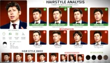 Kolase - Hasil prompt ChatGPT untuk analisa gaya rambut.