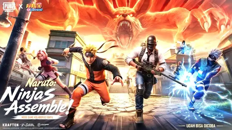 PUBG Mobile x Naruto Shippuden.
