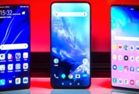 ilustrasi smartphone Android. (CNET)