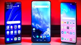 ilustrasi smartphone Android. (CNET)
