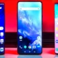 ilustrasi smartphone Android. (CNET)