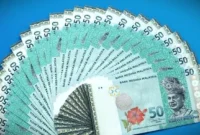 Ilustrasi 50 Ringgit Malaysia. ist