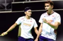 Ganda putra Indonesia, Fajar Alfian/Muhammad Shohibul Fikri, melangkah ke perempat final Singapore Open 2026. (PBSI)