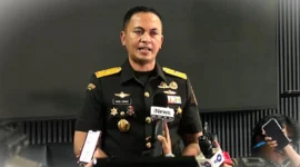 Karo Infohan Setjen Kemhan RI Brigjen TNI Rico Sirait ditemui di Kemhan RI, Selasa (2/6/2026). (KOMPAS.COM)