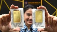 Ilustrasi harga emas Antam hari ini. (Kompas.com)