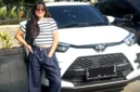 Talita pemilik Toyota Raize. (kompas.com)