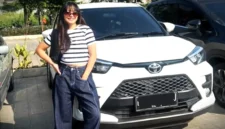 Talita pemilik Toyota Raize. (kompas.com)