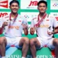 Ganda putra Indonesia, Fajar Alfian/Muhammad Shohibul Fikri, menjuarao Japan Open 2026. (PBSI)