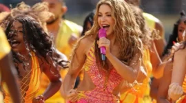 Shakira tampil di halftime final Piala Dunia 2026, Senin (20/7/2026) dini hari waktu Indonesia.(dok. Instagram @fifaworldcup)