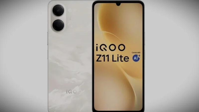 iQoo Z11 Lite rilis di India. (iQoo)