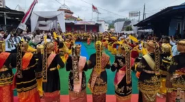 Kenduri Sko Enam Luhah Sungai Penuh. (Foto: Prokopim Kota Sungai Penuh)