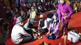 Pergelaran Seni Budaya Semalam di Laheak Luhah Rio Jayo.