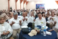 Wakil Walikota Sungai Penuh, Azhar Hamzah hadiri Reuni Lintas Angkatan Sedunia SMPN 2 Sungai Penuh.